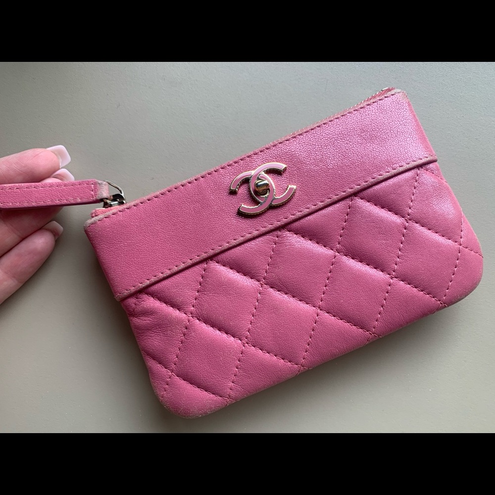 **SOLD!** Used Chanel Lambskin Wallet